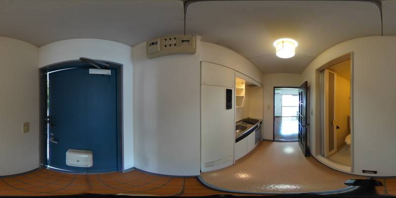 パノラマ画像玄関