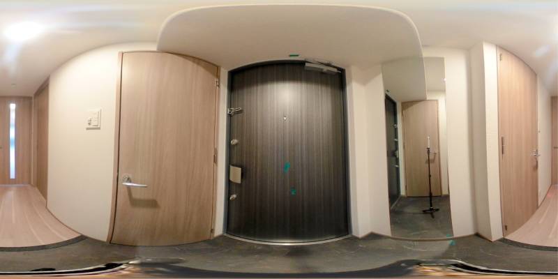 パノラマ画像玄関