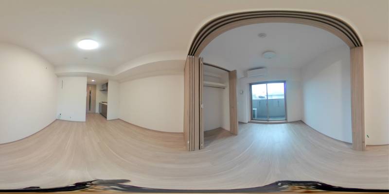 パノラマ画像洋室