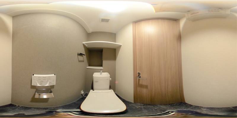 パノラマ画像トイレ