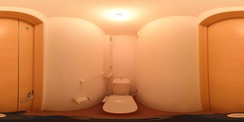 パノラマ画像トイレ