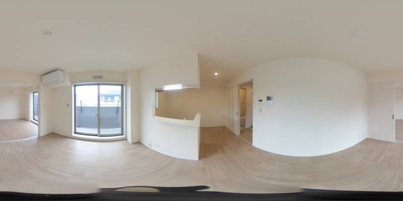 パノラマ画像リビング