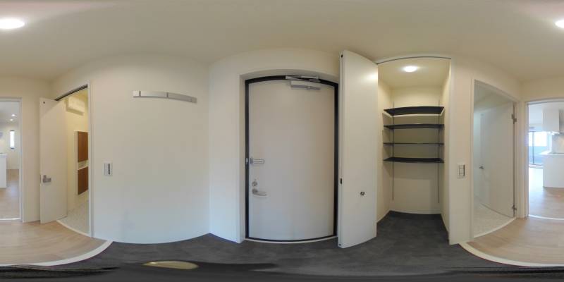 パノラマ画像玄関