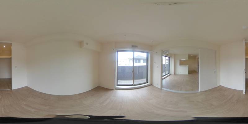 パノラマ画像洋室