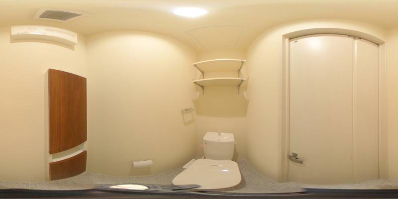 パノラマ画像トイレ