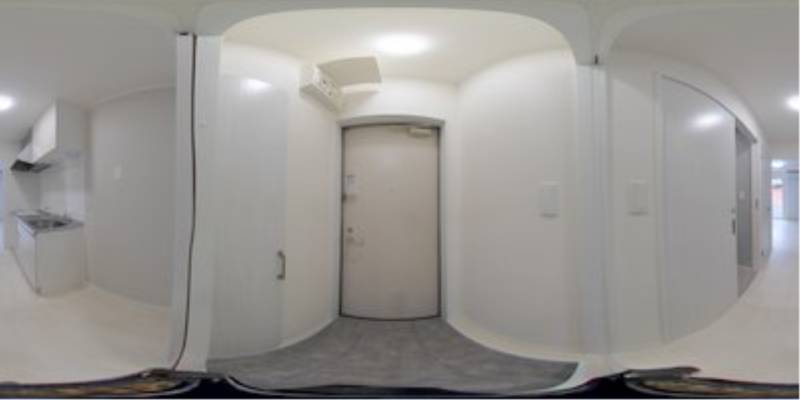 パノラマ画像玄関