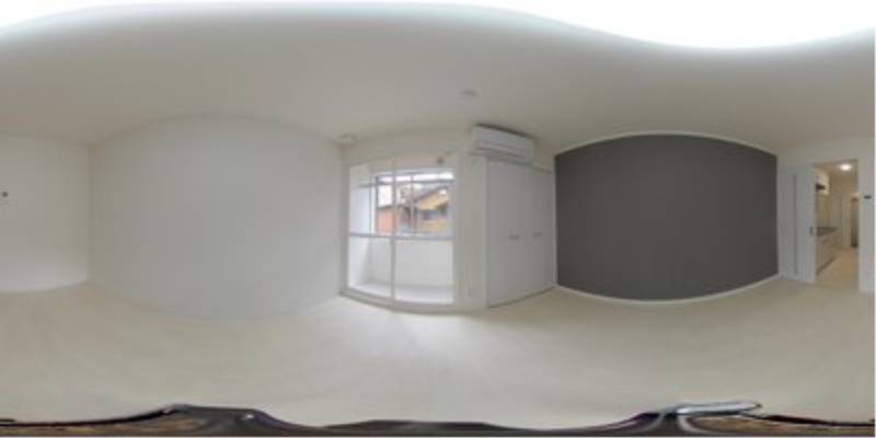 パノラマ画像洋室