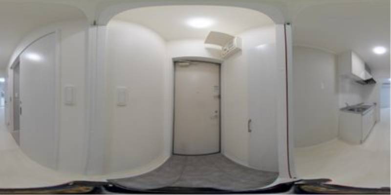 パノラマ画像玄関