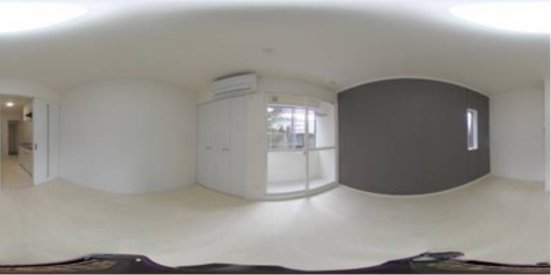 パノラマ画像洋室