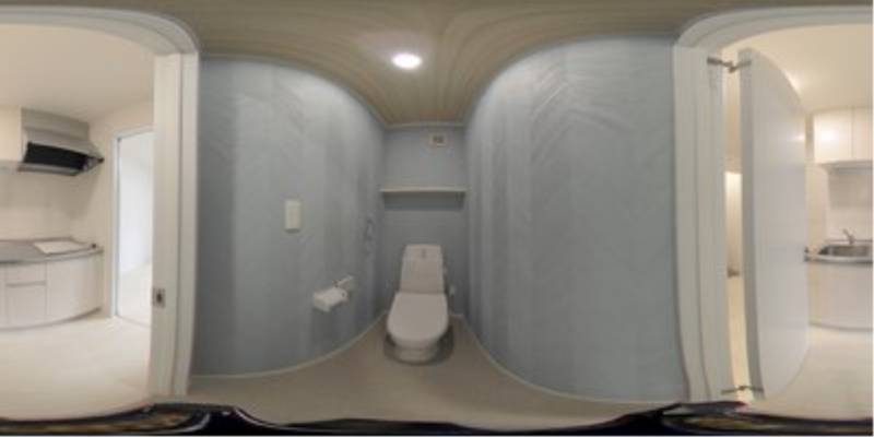 パノラマ画像トイレ