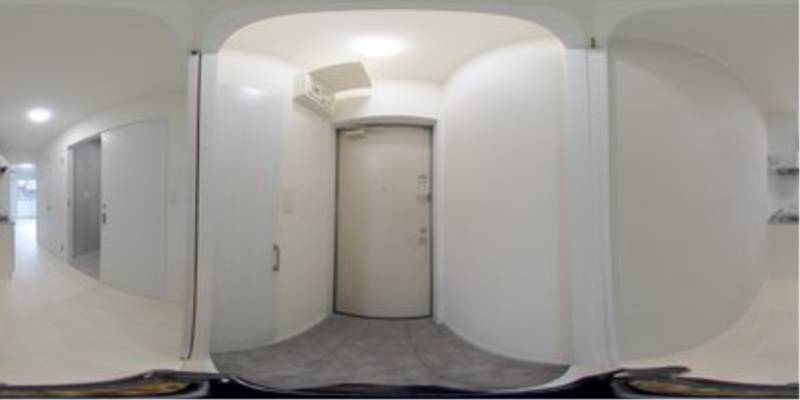 パノラマ画像玄関