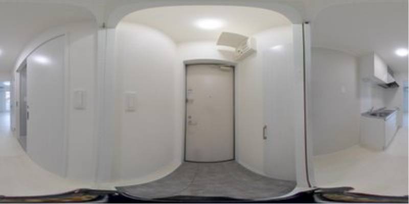 パノラマ画像玄関