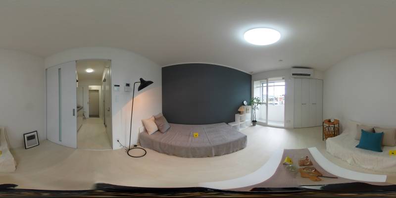 パノラマ画像リビング