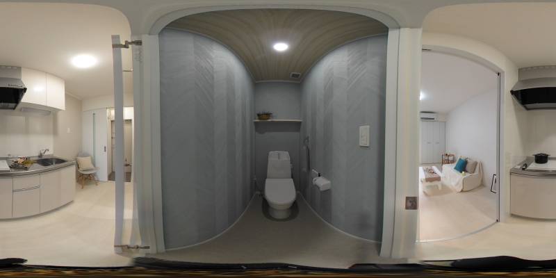 パノラマ画像トイレ