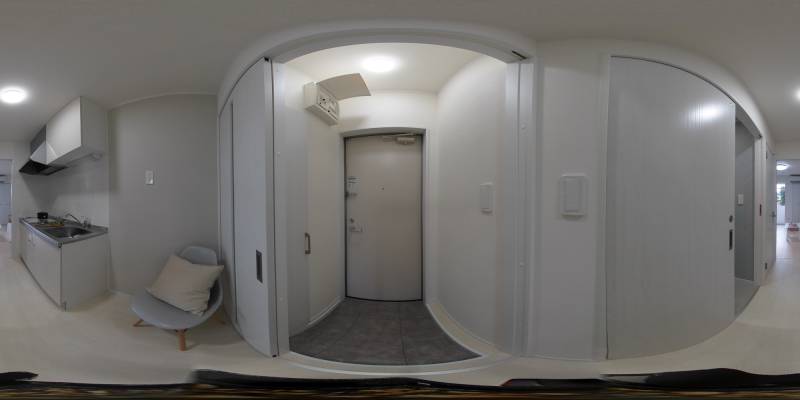 パノラマ画像玄関