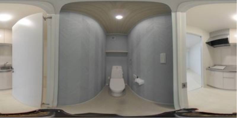 パノラマ画像トイレ