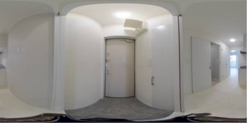 パノラマ画像玄関