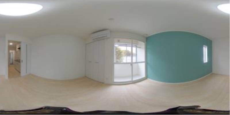 パノラマ画像洋室