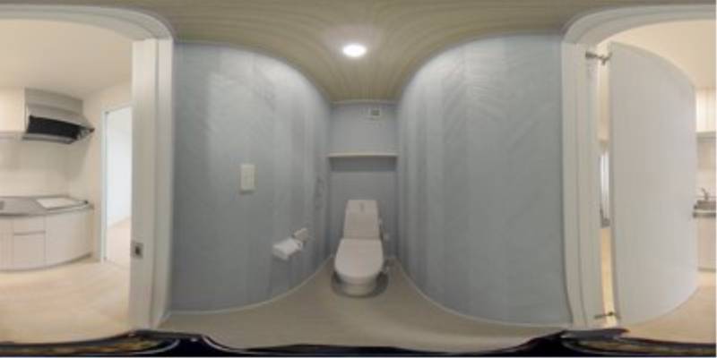 パノラマ画像トイレ