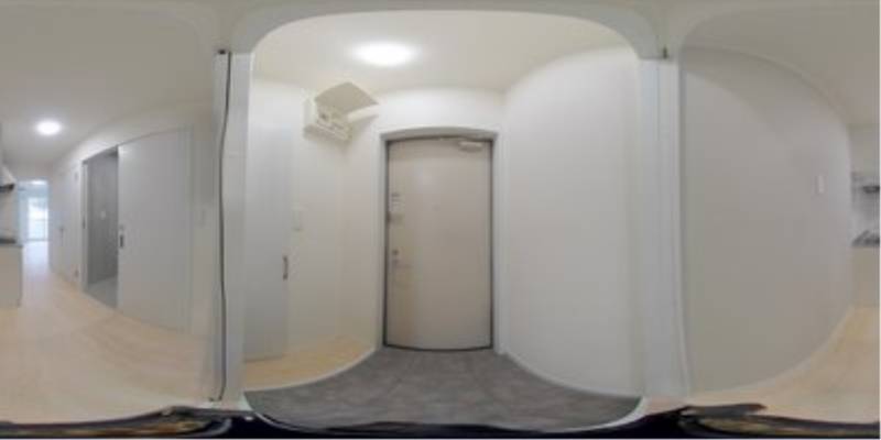 パノラマ画像玄関