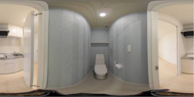 パノラマ画像トイレ