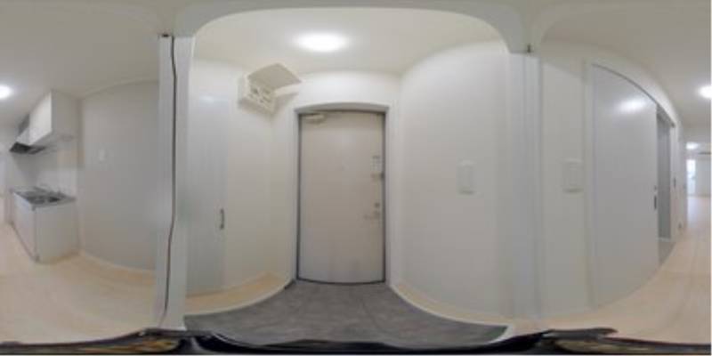 パノラマ画像玄関