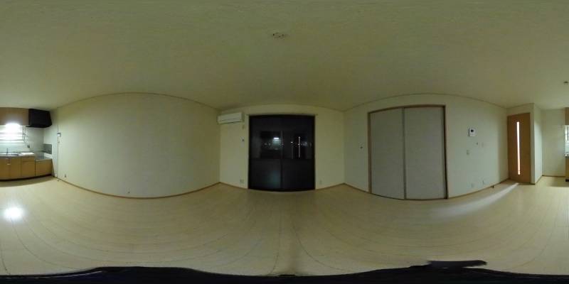 パノラマ画像リビング