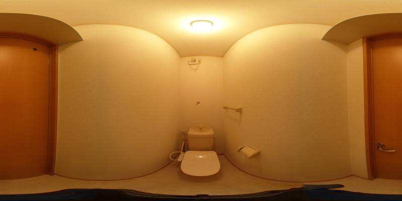 パノラマ画像トイレ