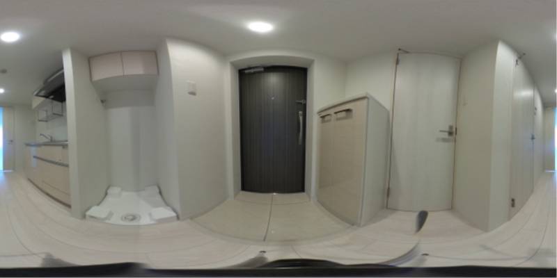 パノラマ画像玄関