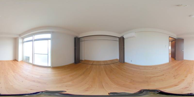 パノラマ画像洋室