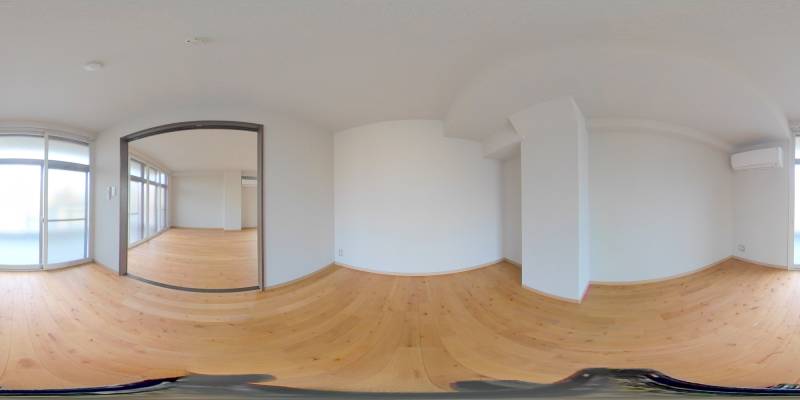 パノラマ画像洋室