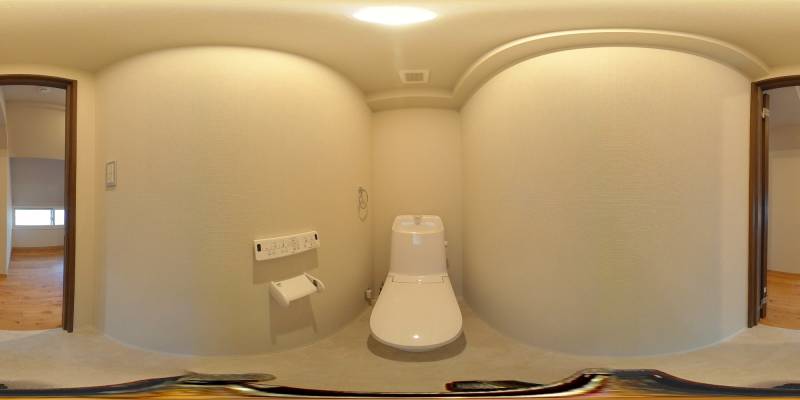 パノラマ画像トイレ