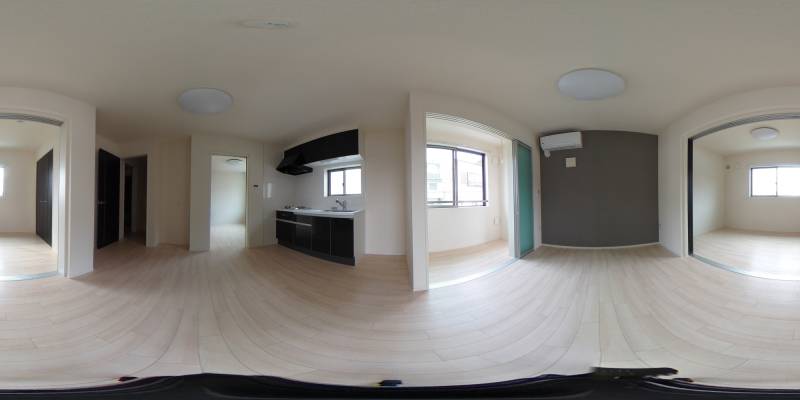 パノラマ画像リビング