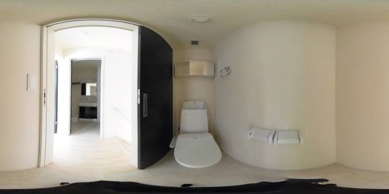 パノラマ画像トイレ