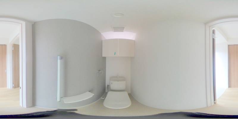 パノラマ画像トイレ