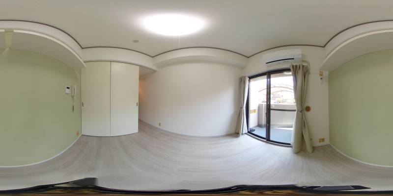 パノラマ画像洋室