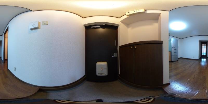 パノラマ画像玄関