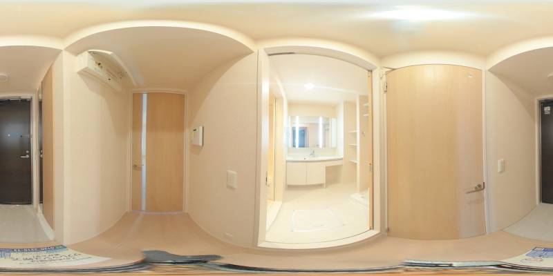 パノラマ画像玄関