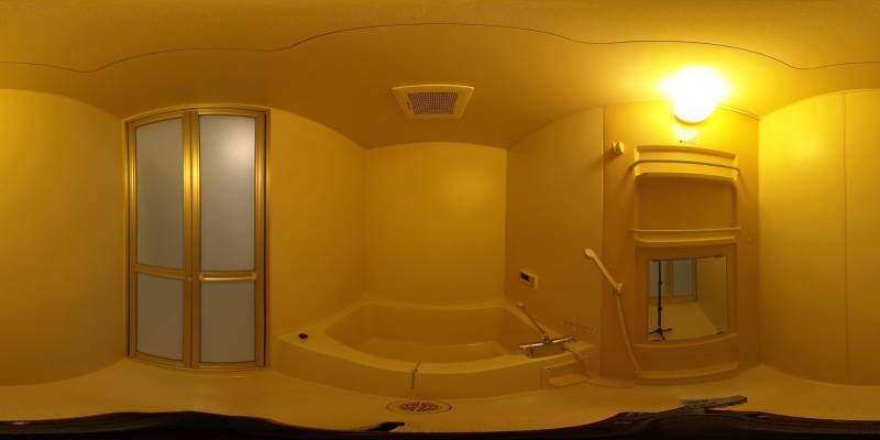 パノラマ画像バスルーム