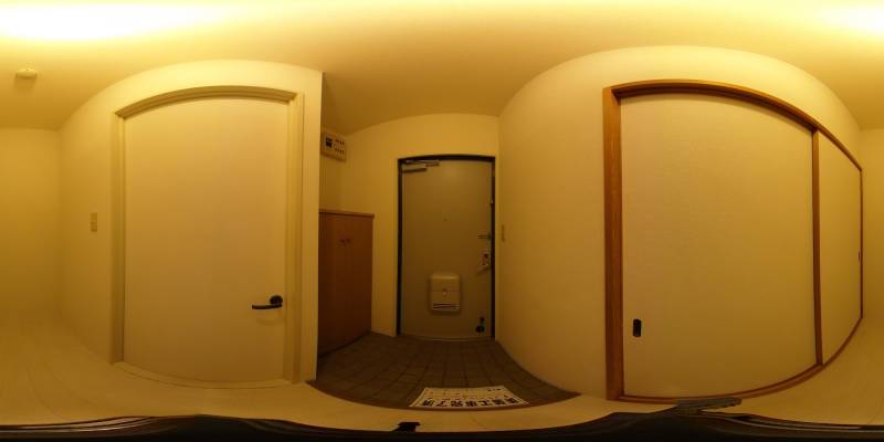 パノラマ画像玄関