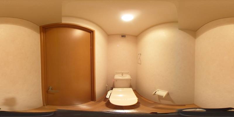 パノラマ画像トイレ