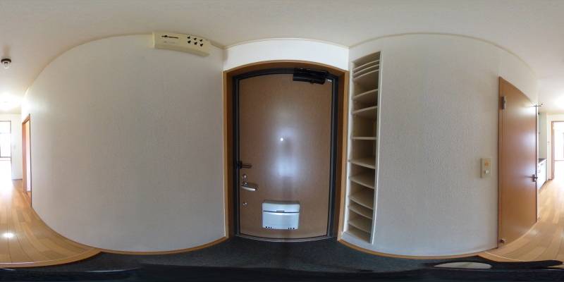 パノラマ画像玄関