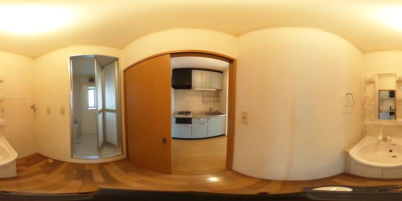 パノラマ画像洗面所