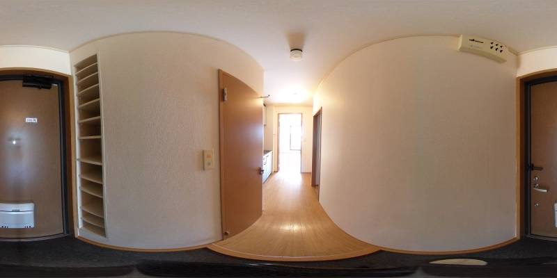 パノラマ画像玄関