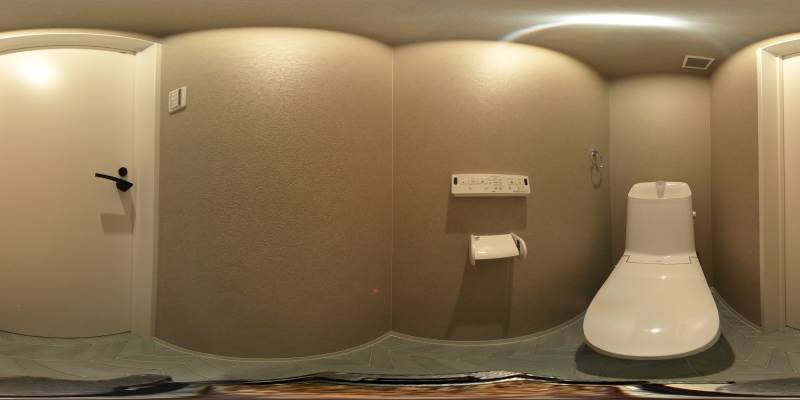 パノラマ画像トイレ