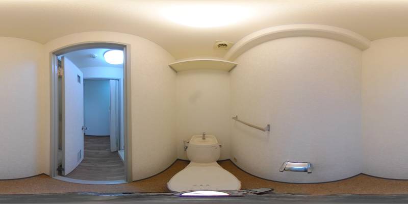 パノラマ画像トイレ