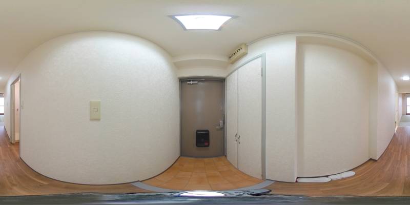 パノラマ画像玄関