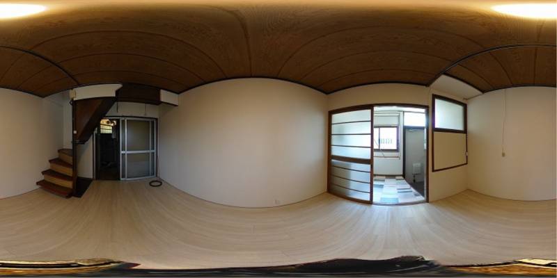 パノラマ画像リビング