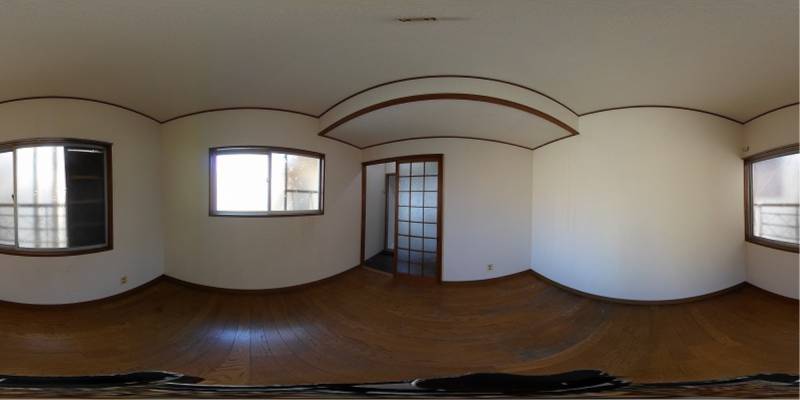 パノラマ画像洋室