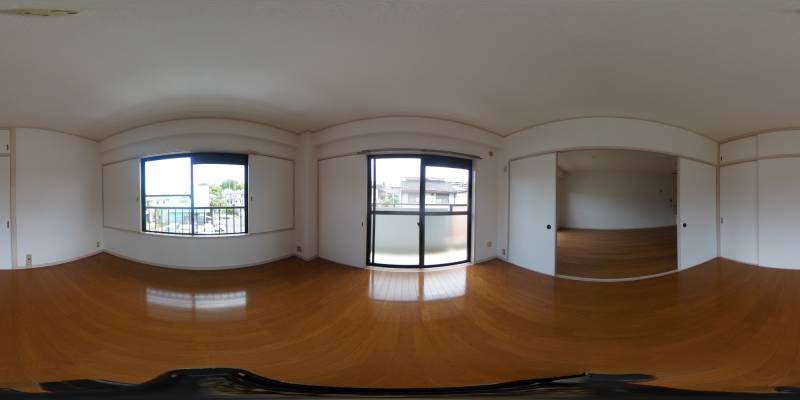 パノラマ画像洋室